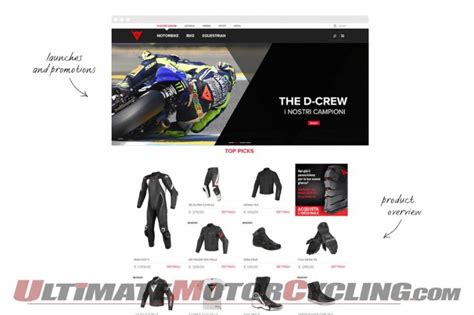 dainese website.